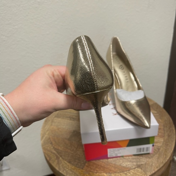 Katy Perry Pointed Toe Pumps - The Sissy in Champagne - Picture 7 of 13